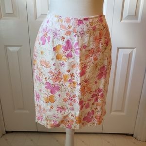 Ann Taylor linen skirt Size 4